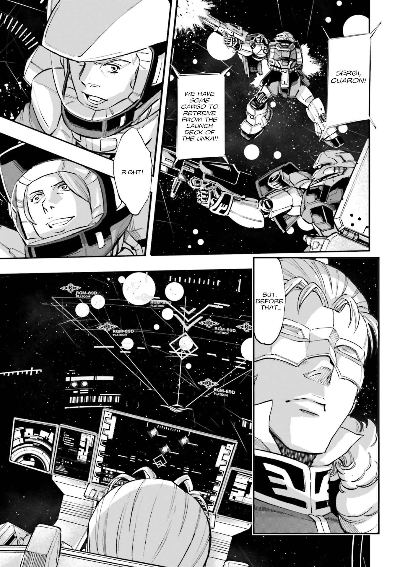 Page 36 Chapter 11 Mobile Suit Gundam UC (Unicorn) - Bande Dessinée: Episode 0