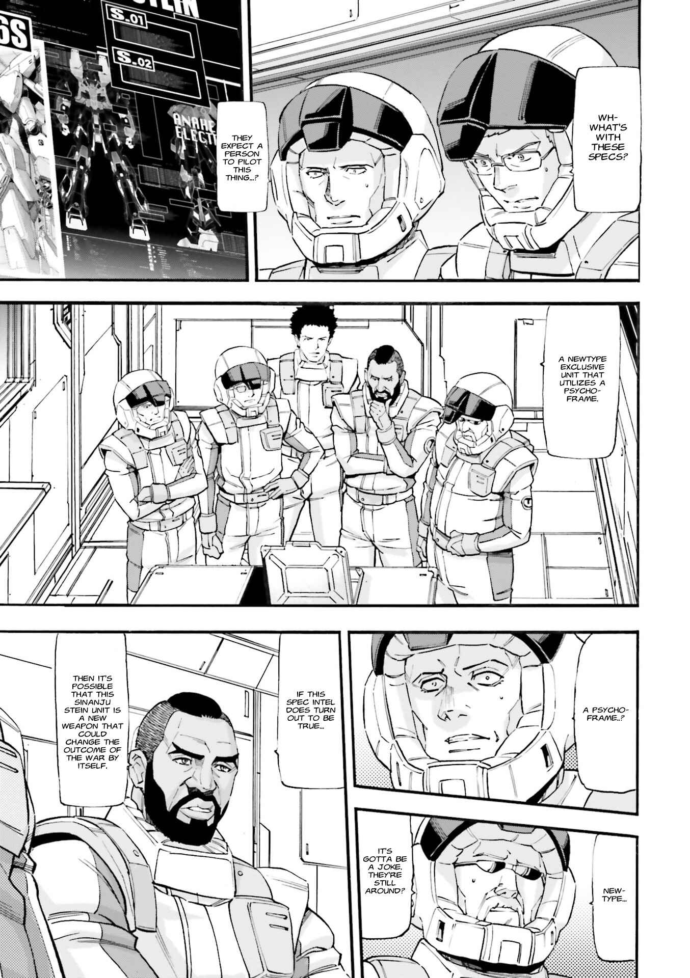 Page 24 Chapter 8 Mobile Suit Gundam UC (Unicorn) - Bande Dessinée: Episode 0