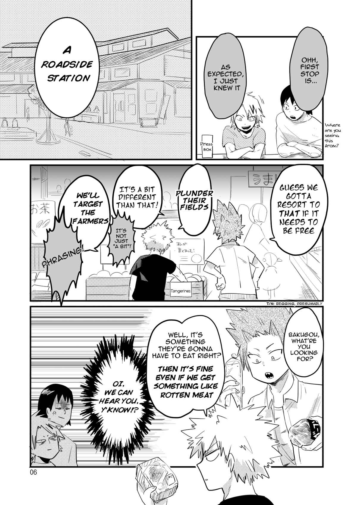 Page 6 Chapter Unknown_e8d1 Boku no Hero Academia - Kanshokudou to minato no blues  (Doujinshi)
