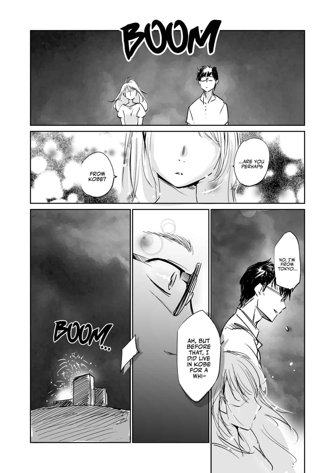Page 9 Chapter 1 On the Day of the Fireworks, on Top of a Jungle Gym