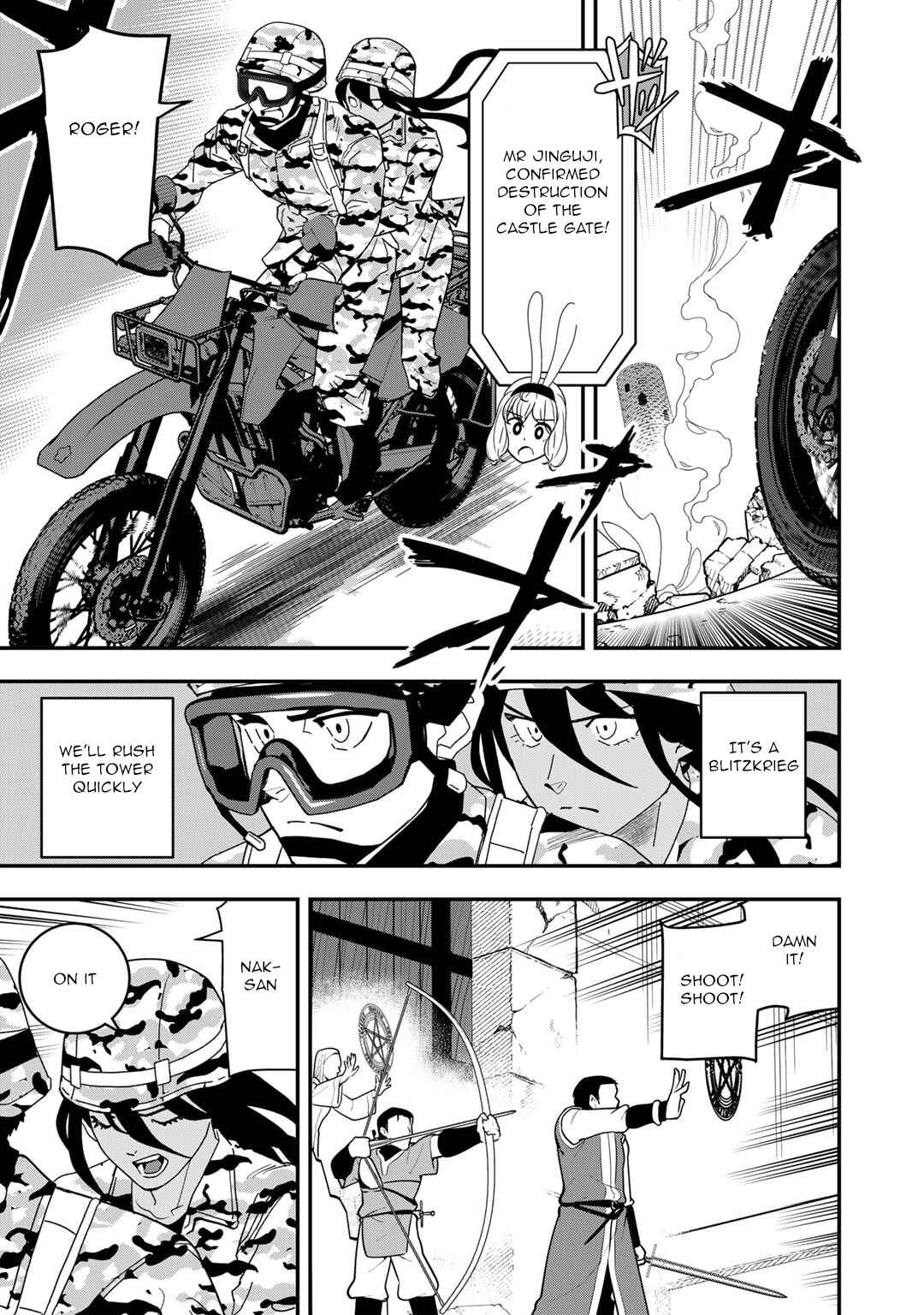 Page 22 Chapter 21 Bocchi Jieikan no Isekai Funsenki