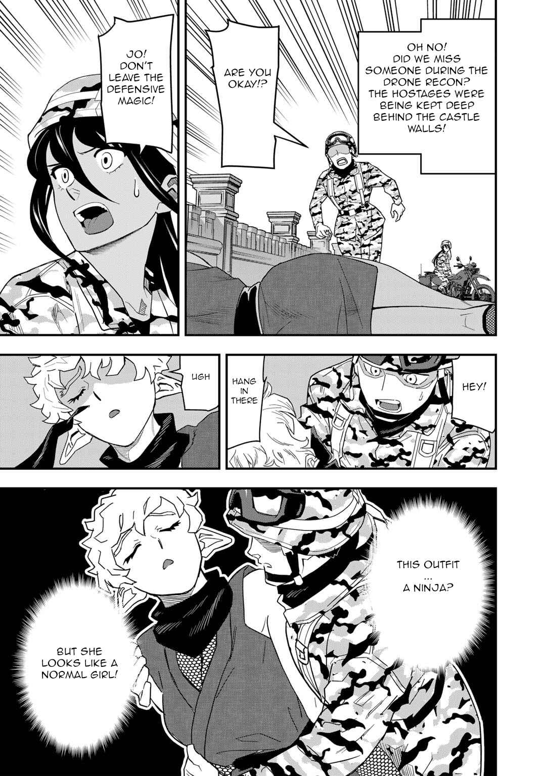 Page 24 Chapter 21 Bocchi Jieikan no Isekai Funsenki