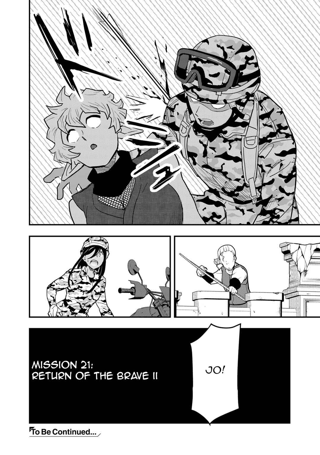 Page 25 Chapter 21 Bocchi Jieikan no Isekai Funsenki
