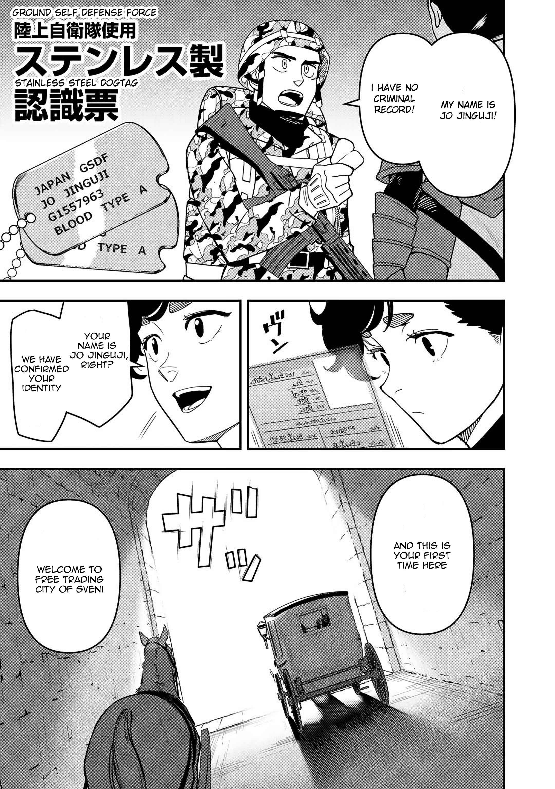 Page 8 Chapter 3 Bocchi Jieikan no Isekai Funsenki