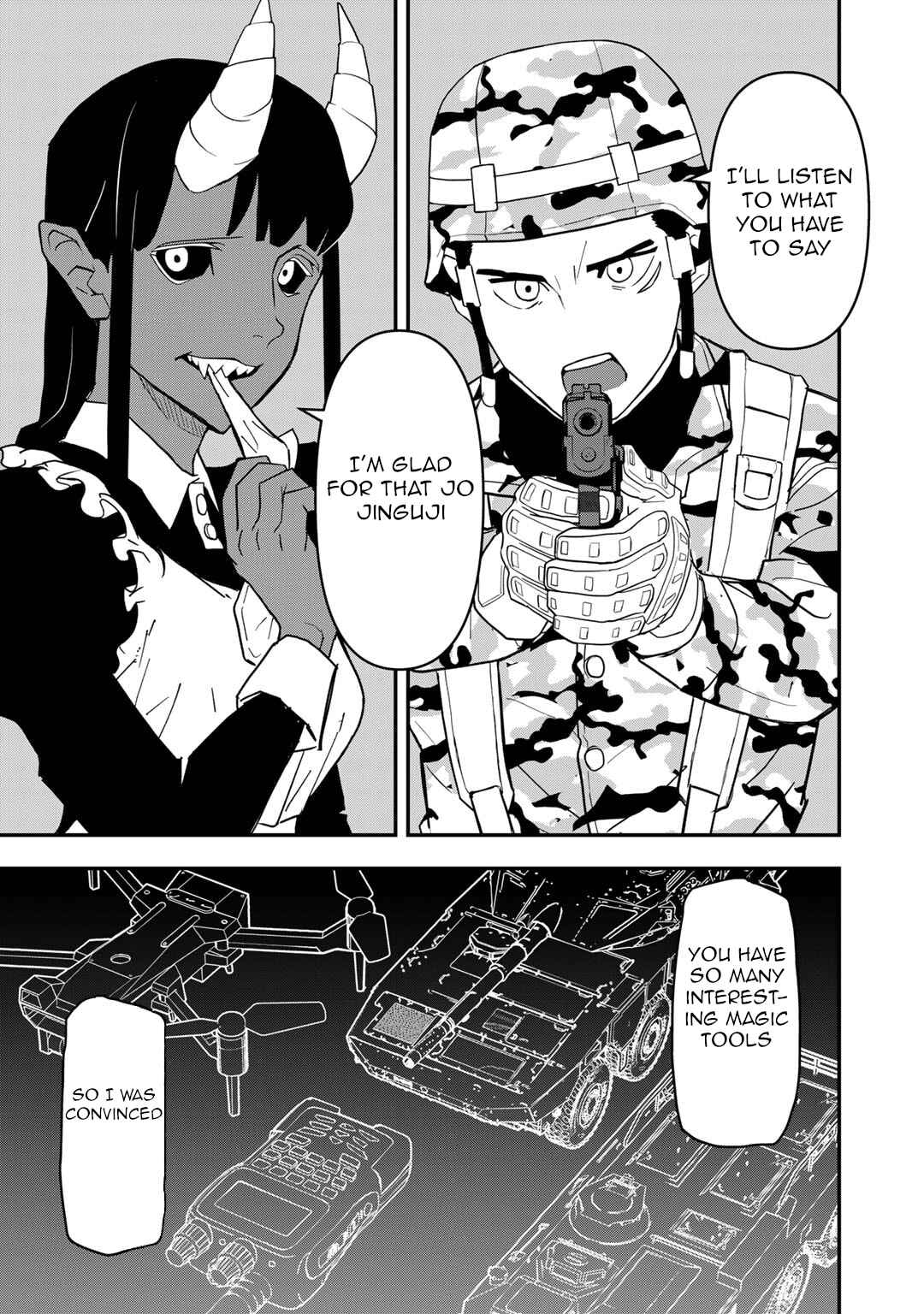 Page 10 Chapter 19 Bocchi Jieikan no Isekai Funsenki