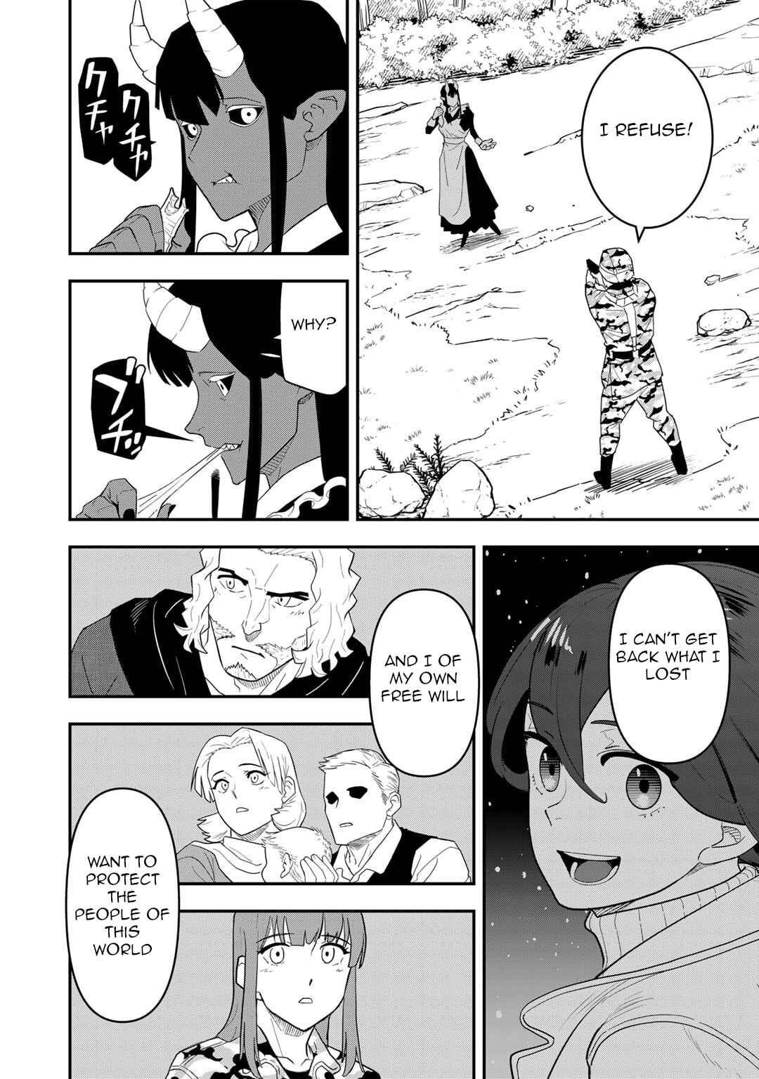 Page 13 Chapter 19 Bocchi Jieikan no Isekai Funsenki