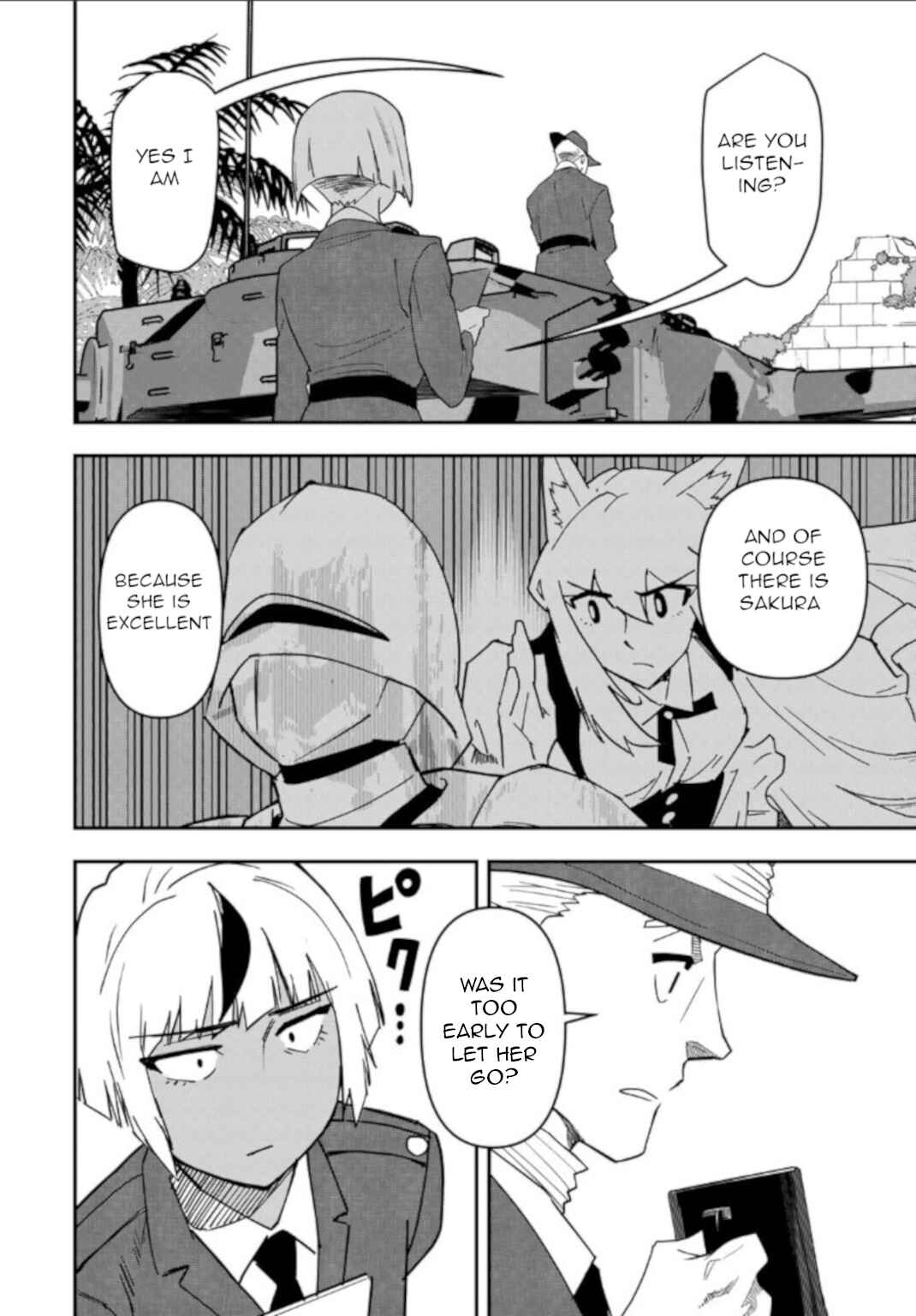 Page 11 Chapter 25 Bocchi Jieikan no Isekai Funsenki