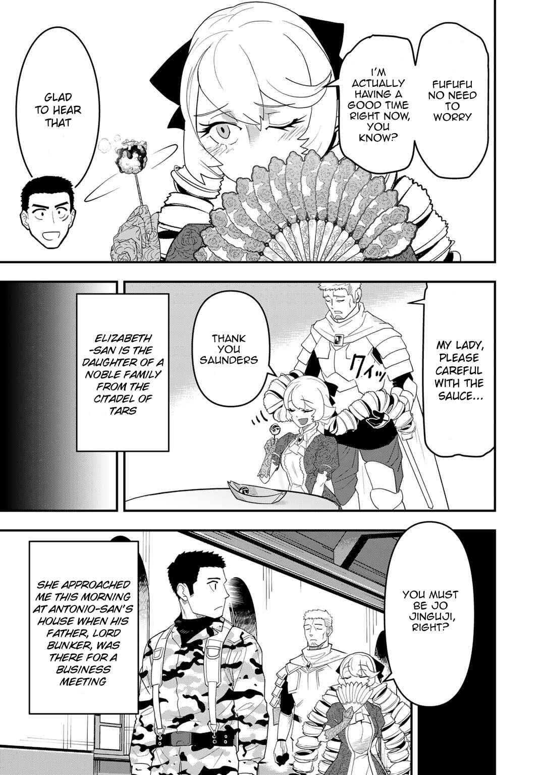 Page 14 Chapter 15 Bocchi Jieikan no Isekai Funsenki