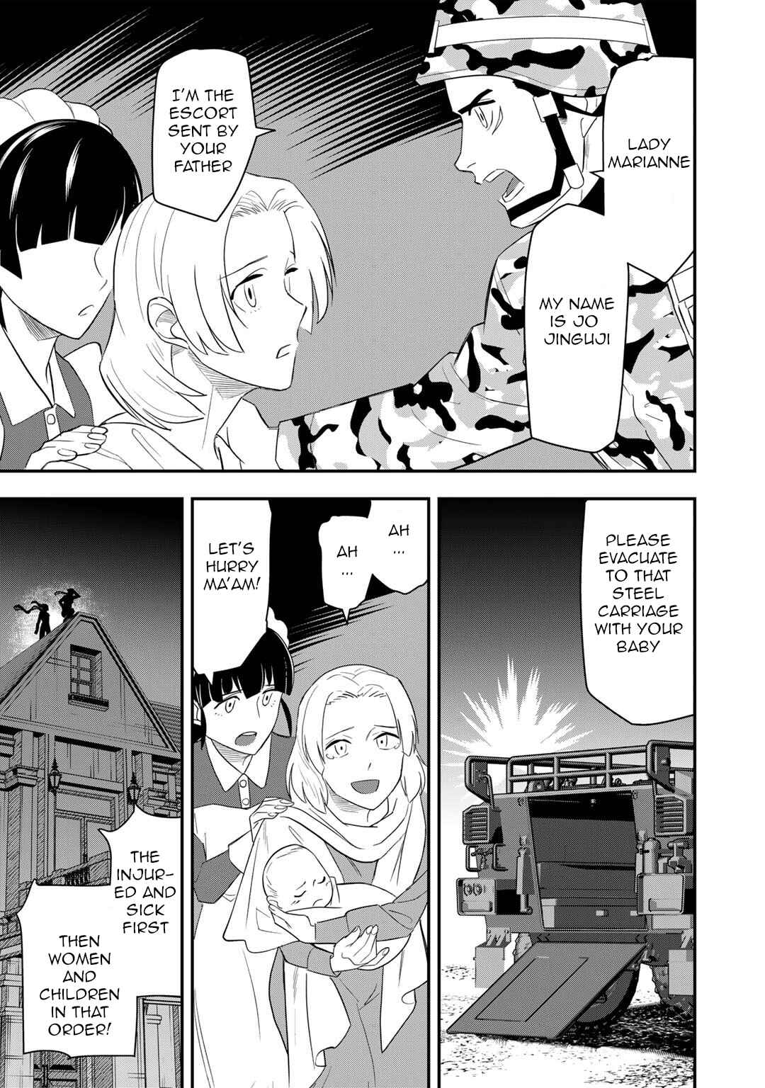 Page 23 Chapter 17 Bocchi Jieikan no Isekai Funsenki