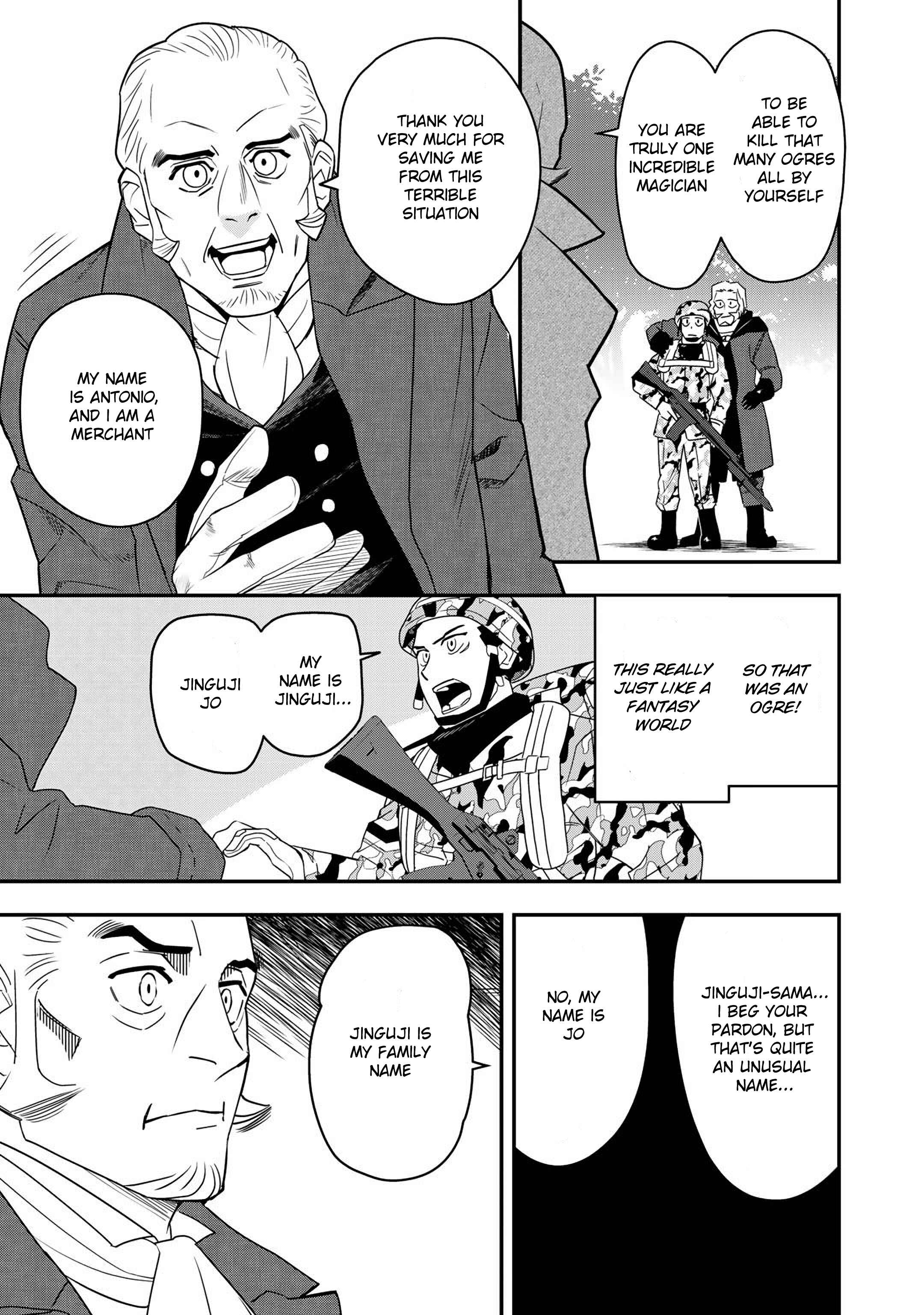 Page 10 Chapter 2 Bocchi Jieikan no Isekai Funsenki