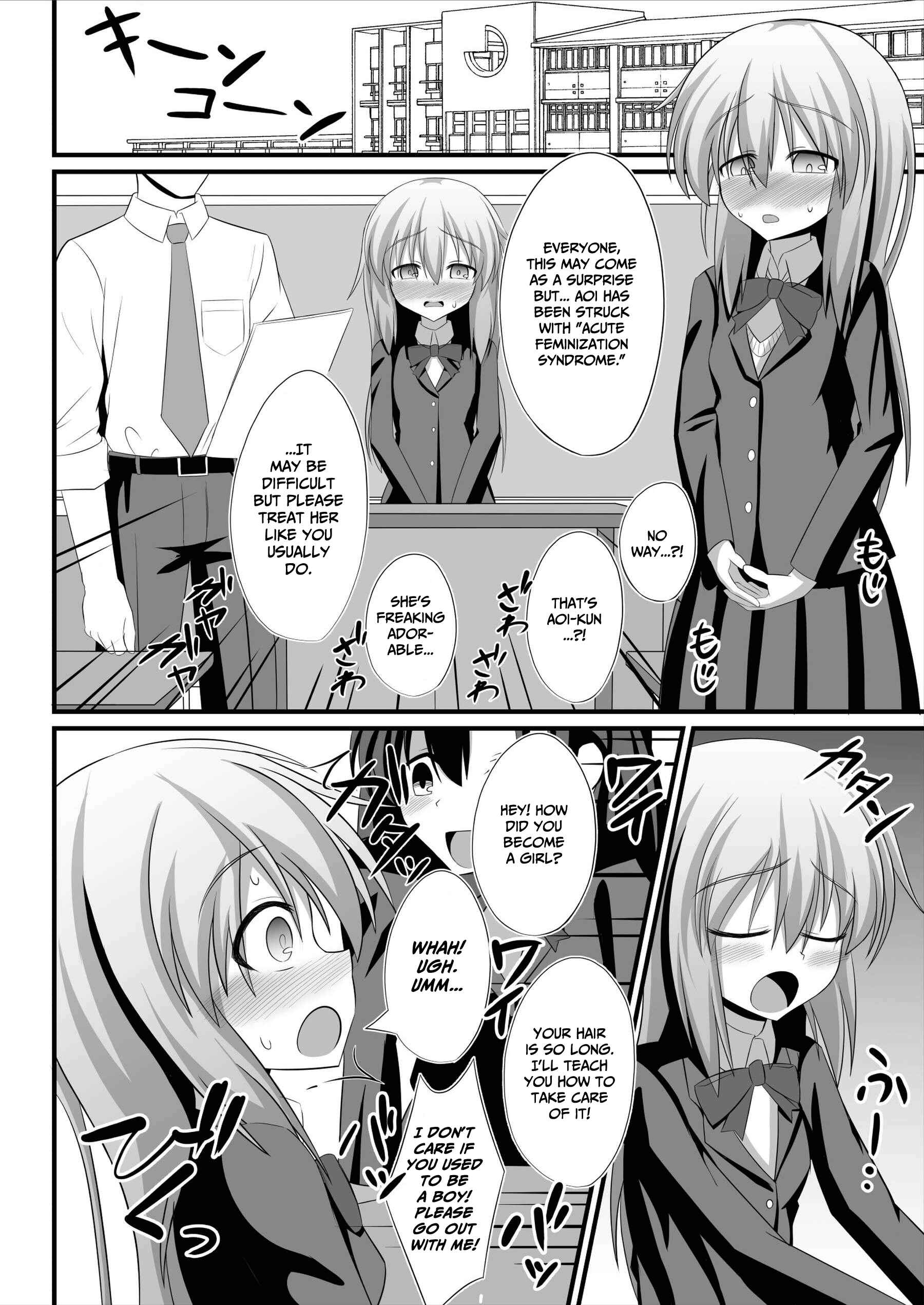Page 25 Chapter Unknown_c792 Genderbent Descent Into Sluthood ~Turning Into A Girl From Lovey-Dovey Lesbian Sex~