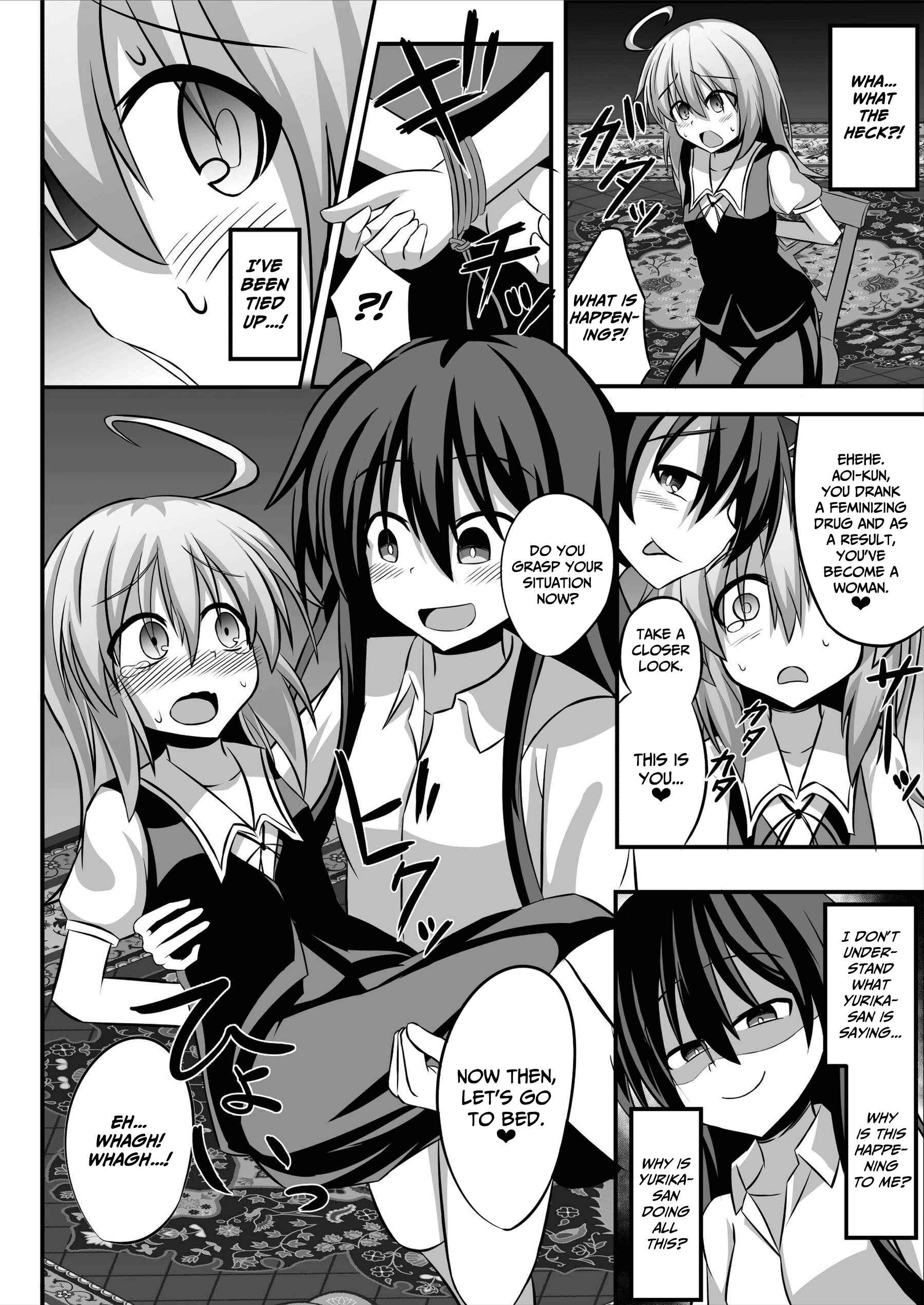 Page 5 Chapter Unknown_c792 Genderbent Descent Into Sluthood ~Turning Into A Girl From Lovey-Dovey Lesbian Sex~