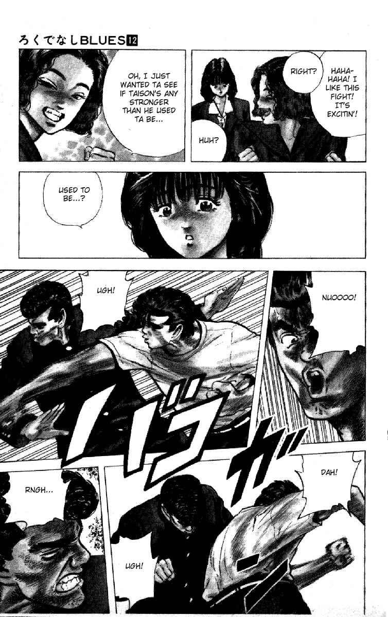 Page 12 Chapter 114 Rokudenashi Blues