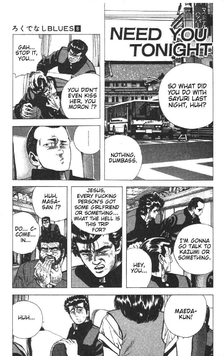Page 1 Chapter 76 Rokudenashi Blues