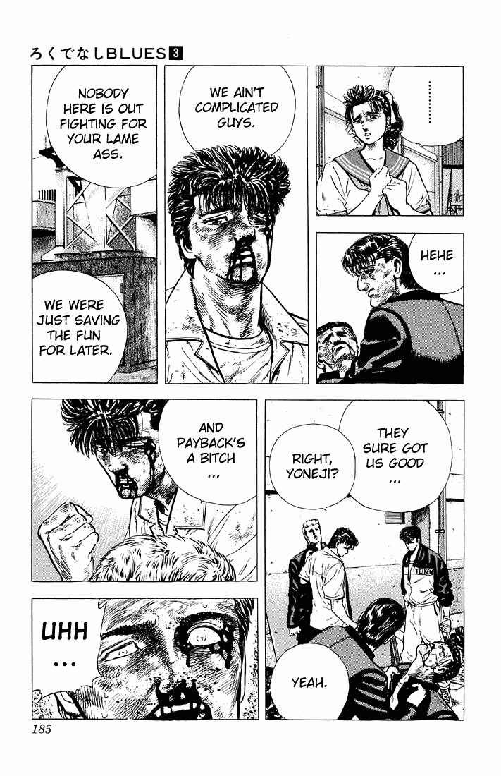 Page 8 Chapter 28 Rokudenashi Blues