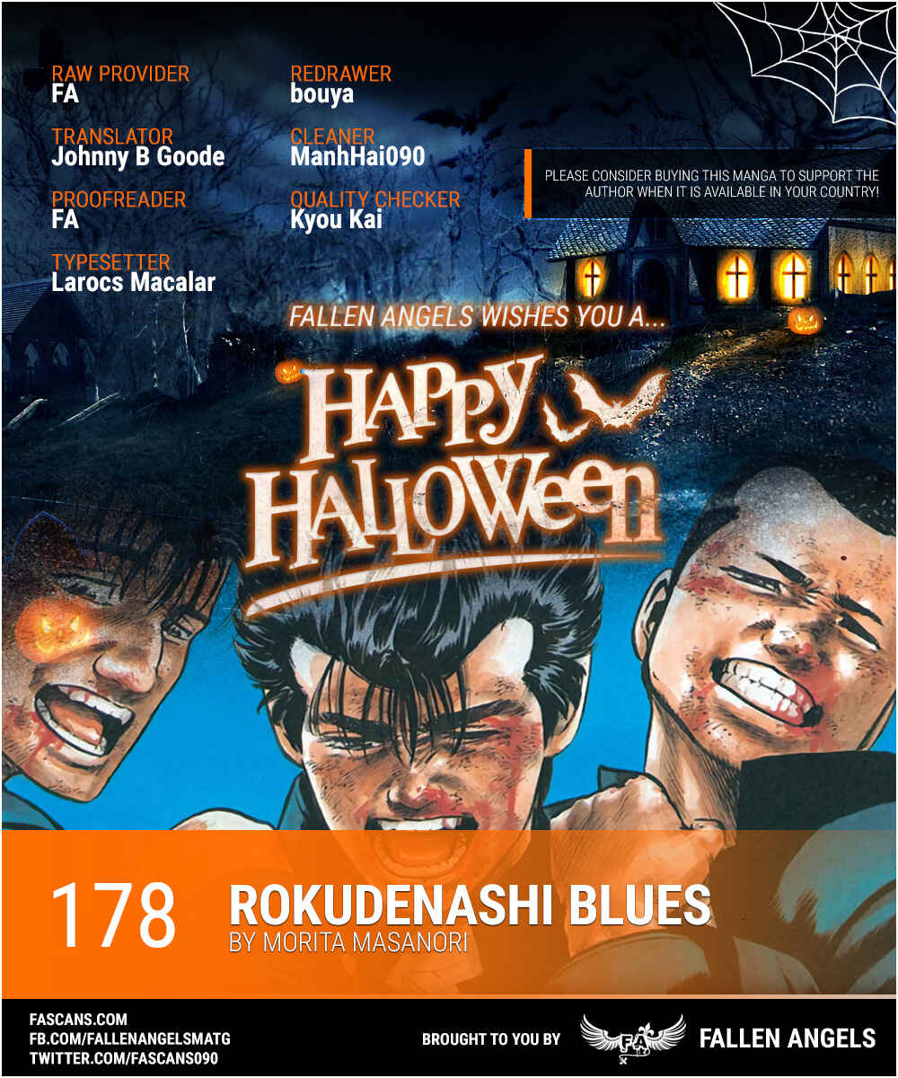 Page 1 Chapter 179 Rokudenashi Blues
