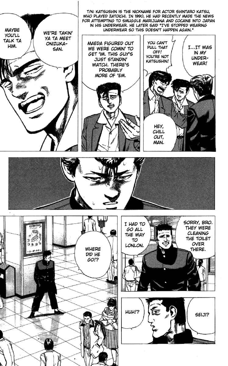 Page 9 Chapter 137 Rokudenashi Blues