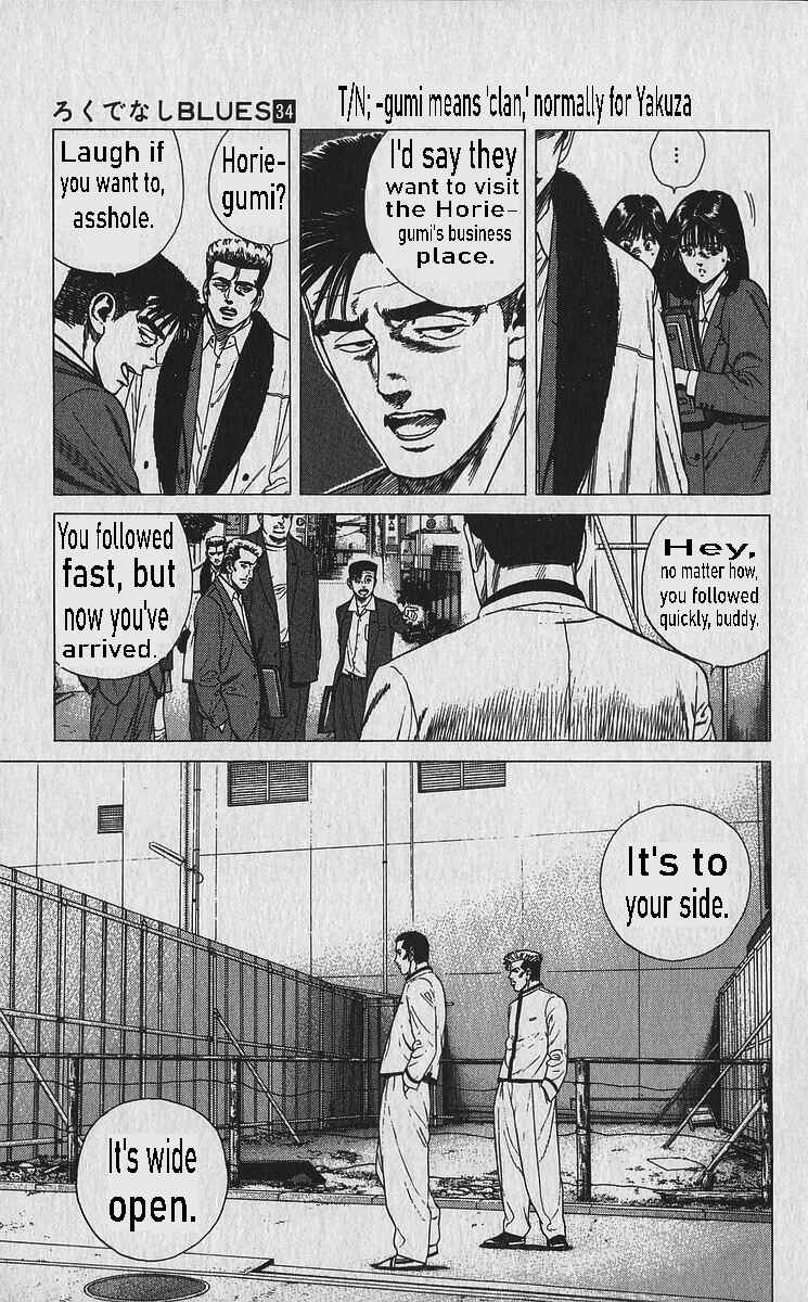Page 13 Chapter 335 Rokudenashi Blues