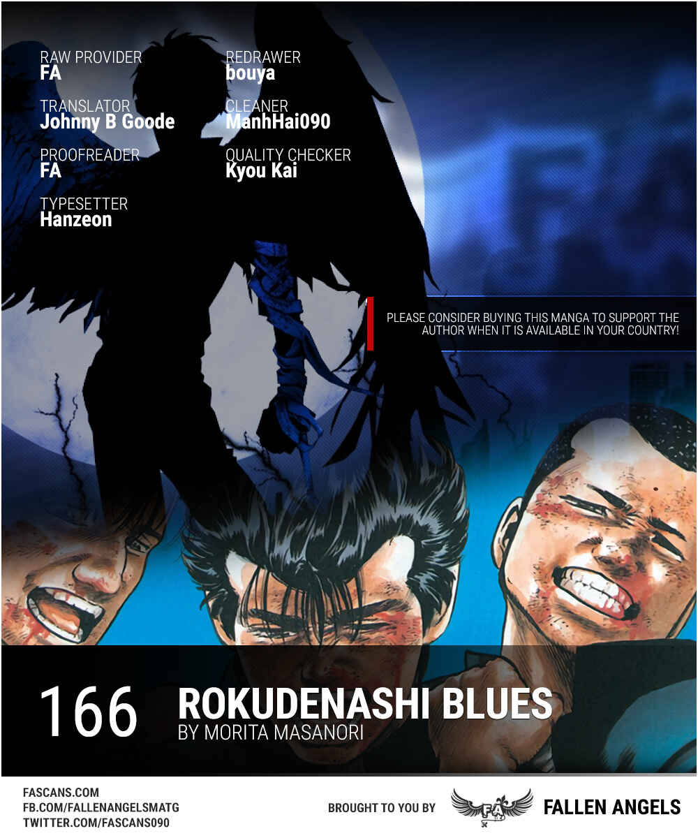 Page 1 Chapter 167 Rokudenashi Blues