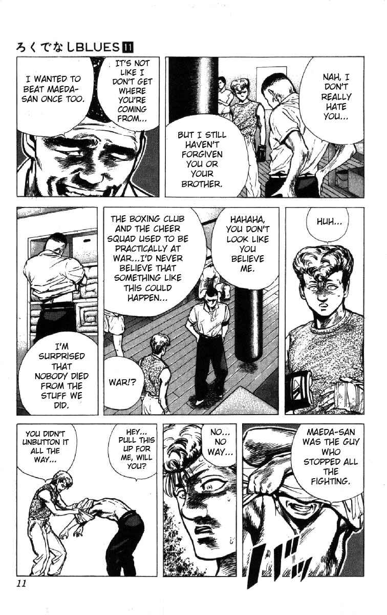 Page 11 Chapter 98 Rokudenashi Blues