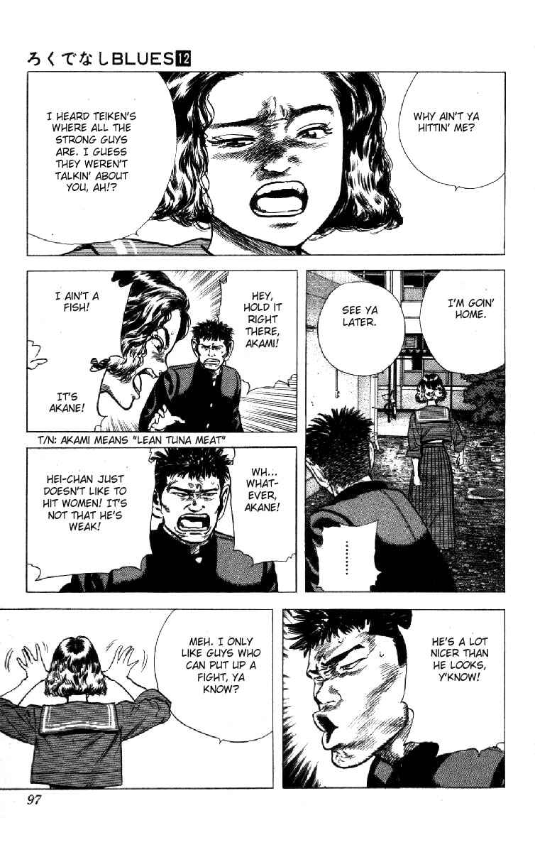 Page 13 Chapter 113 Rokudenashi Blues