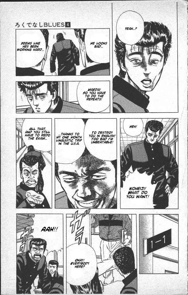 Page 10 Chapter 35 Rokudenashi Blues