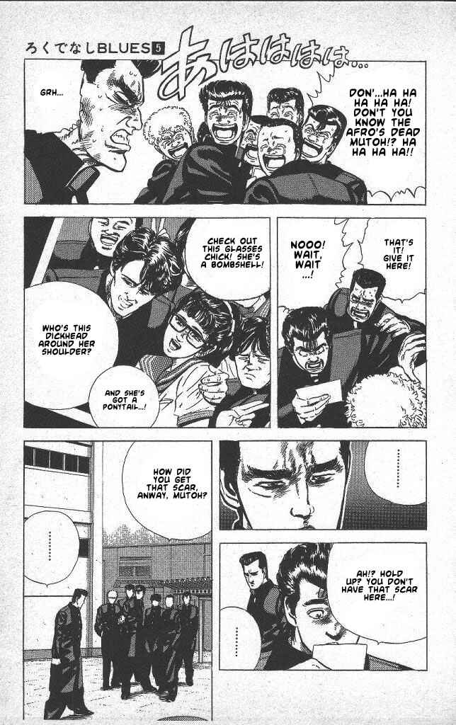 Page 4 Chapter 40 Rokudenashi Blues