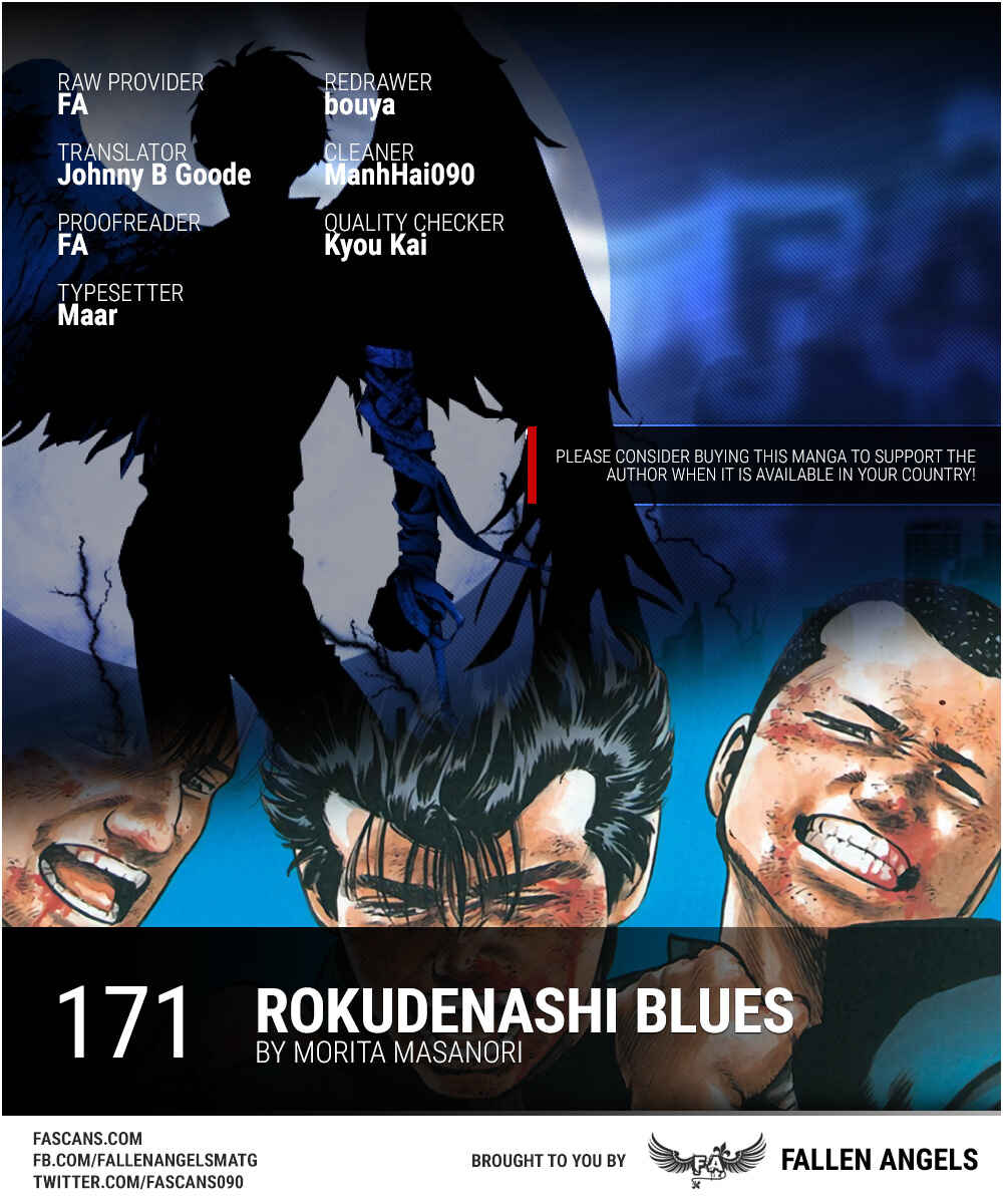 Page 1 Chapter 172 Rokudenashi Blues