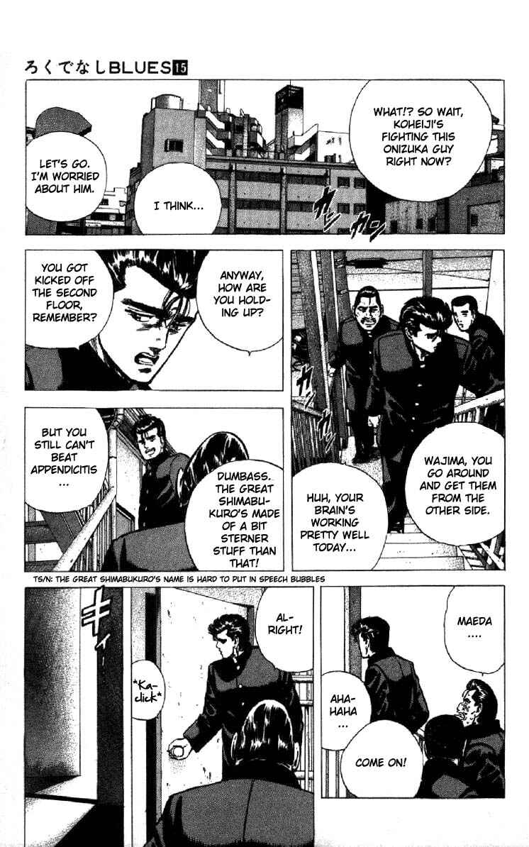 Page 18 Chapter 139 Rokudenashi Blues