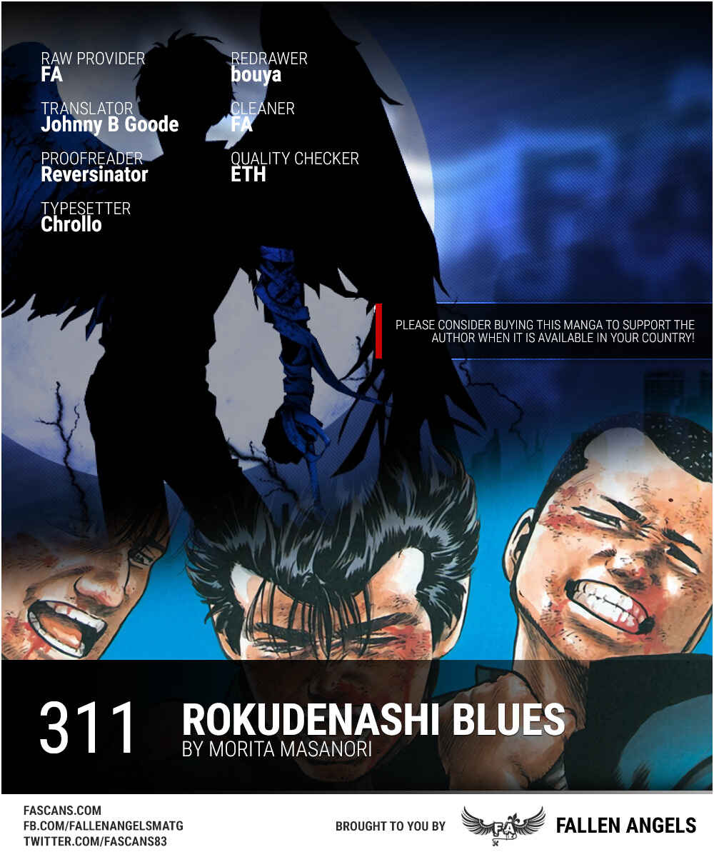 Page 1 Chapter 312 Rokudenashi Blues