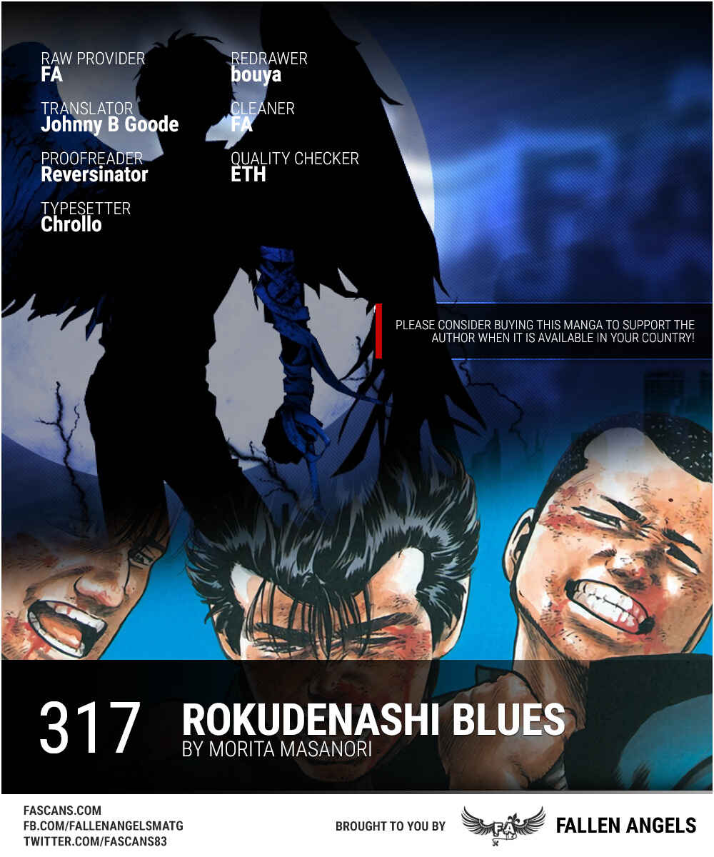 Page 1 Chapter 318 Rokudenashi Blues