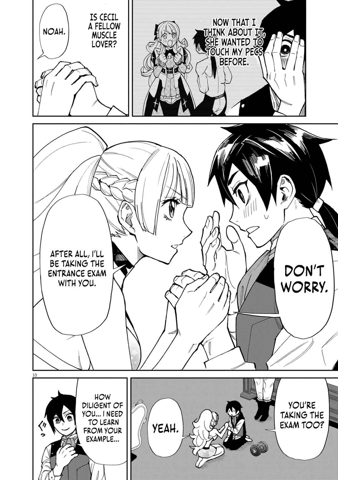 Page 11 Chapter 14 Game Akuyaku Kizoku ni Tensei Shita Ore wa, Chiito Kinniku de Musou Suru
