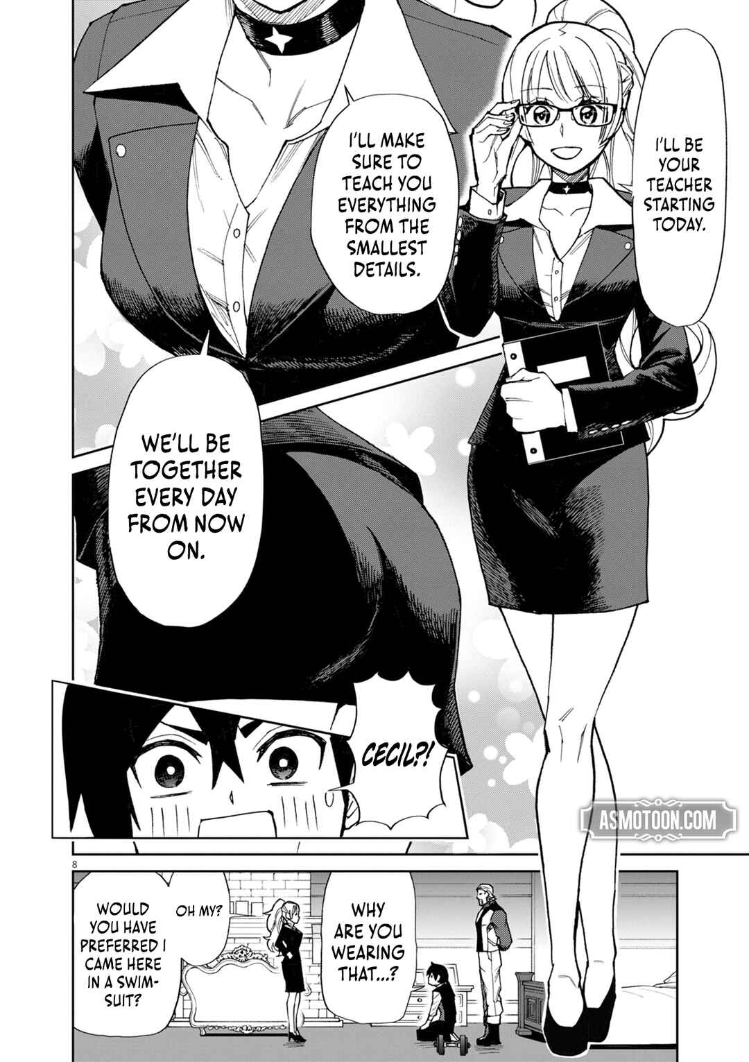 Page 9 Chapter 14 Game Akuyaku Kizoku ni Tensei Shita Ore wa, Chiito Kinniku de Musou Suru