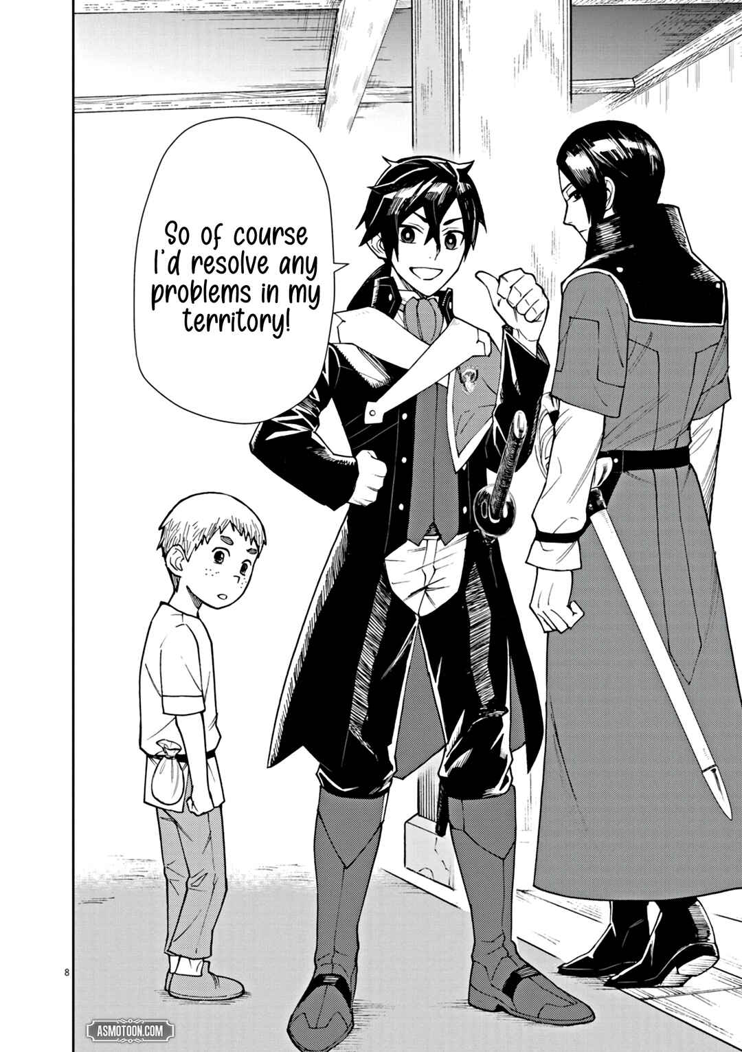 Page 9 Chapter 5 Game Akuyaku Kizoku ni Tensei Shita Ore wa, Chiito Kinniku de Musou Suru