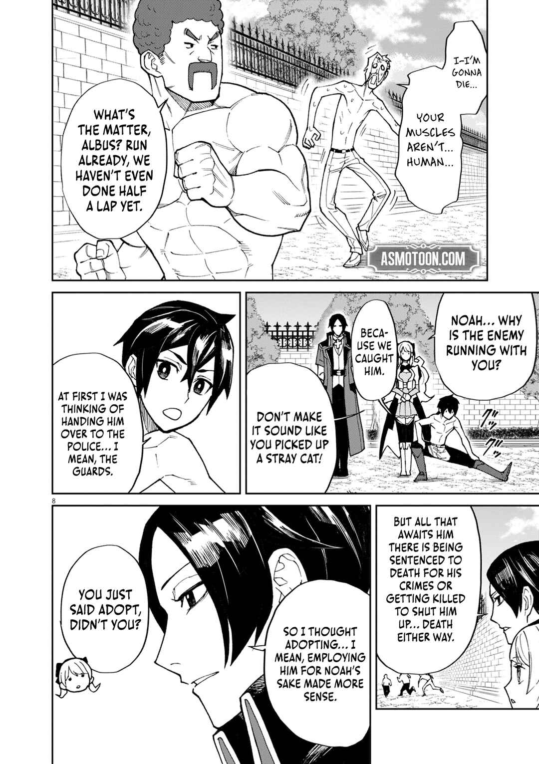 Page 9 Chapter 12 Game Akuyaku Kizoku ni Tensei Shita Ore wa, Chiito Kinniku de Musou Suru