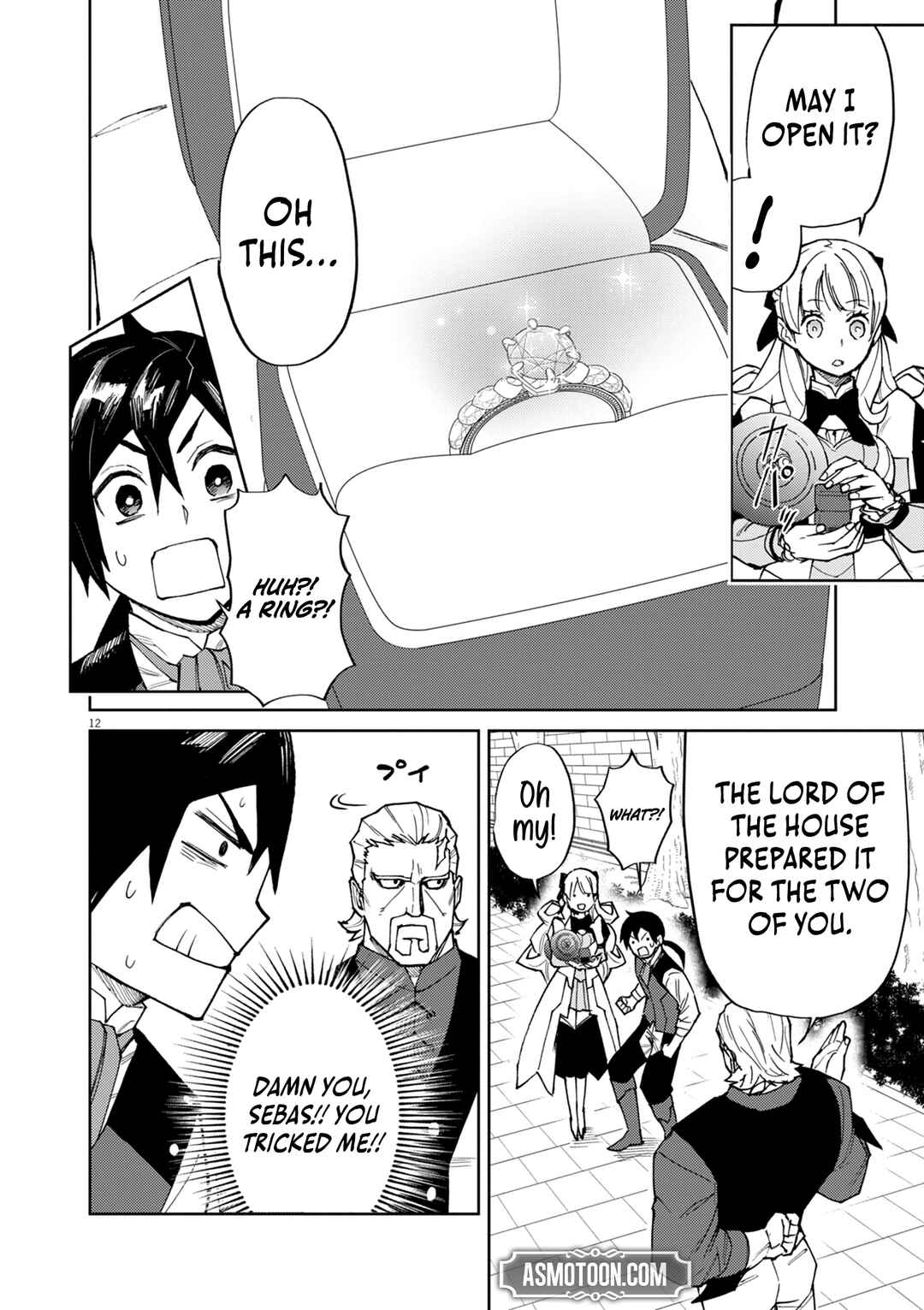 Page 12 Chapter 13 Game Akuyaku Kizoku ni Tensei Shita Ore wa, Chiito Kinniku de Musou Suru