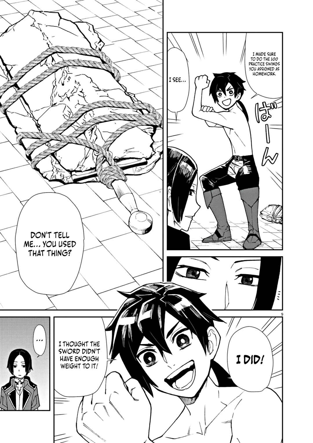 Page 10 Chapter 2 Game Akuyaku Kizoku ni Tensei Shita Ore wa, Chiito Kinniku de Musou Suru