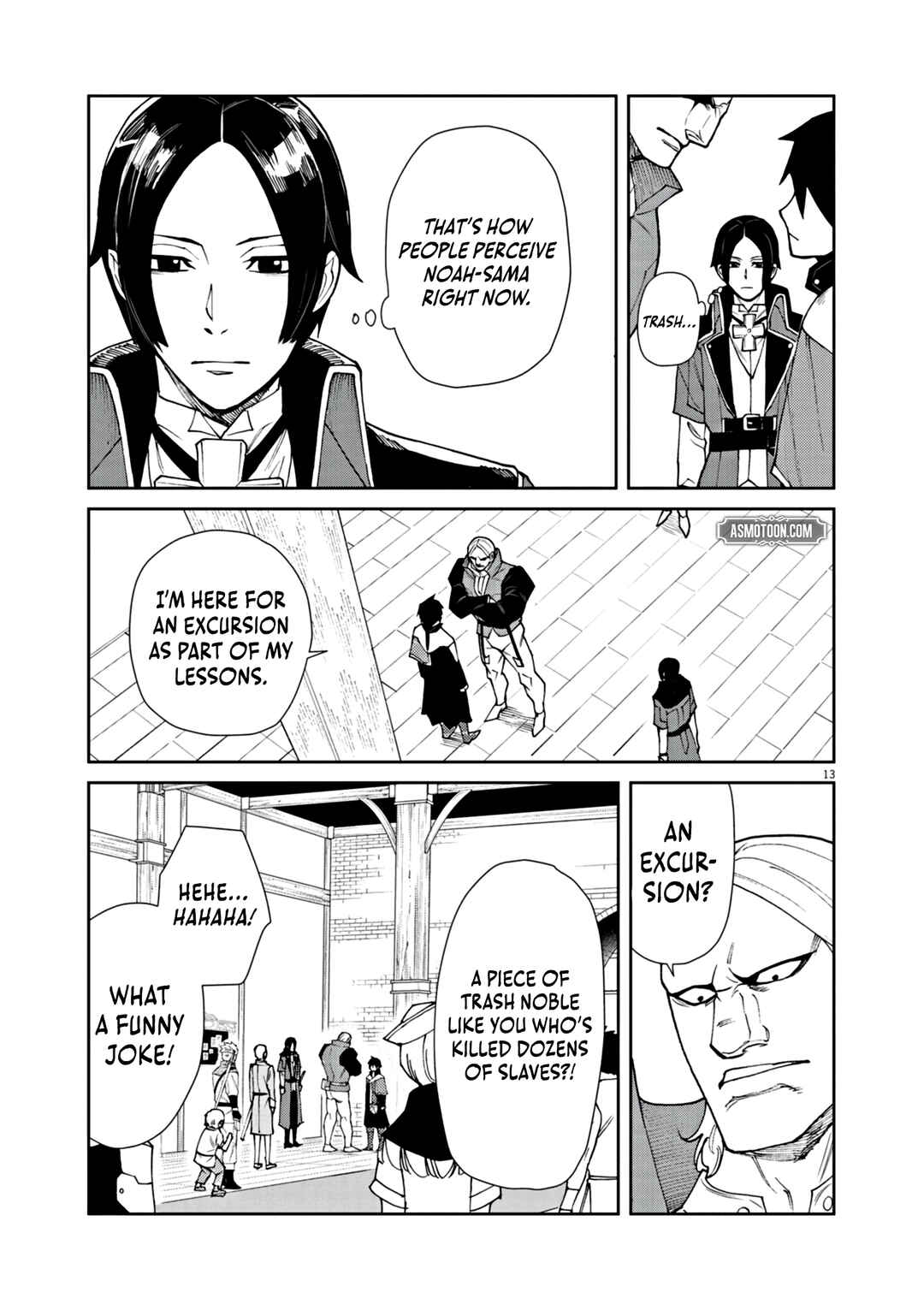 Page 14 Chapter 4 Game Akuyaku Kizoku ni Tensei Shita Ore wa, Chiito Kinniku de Musou Suru