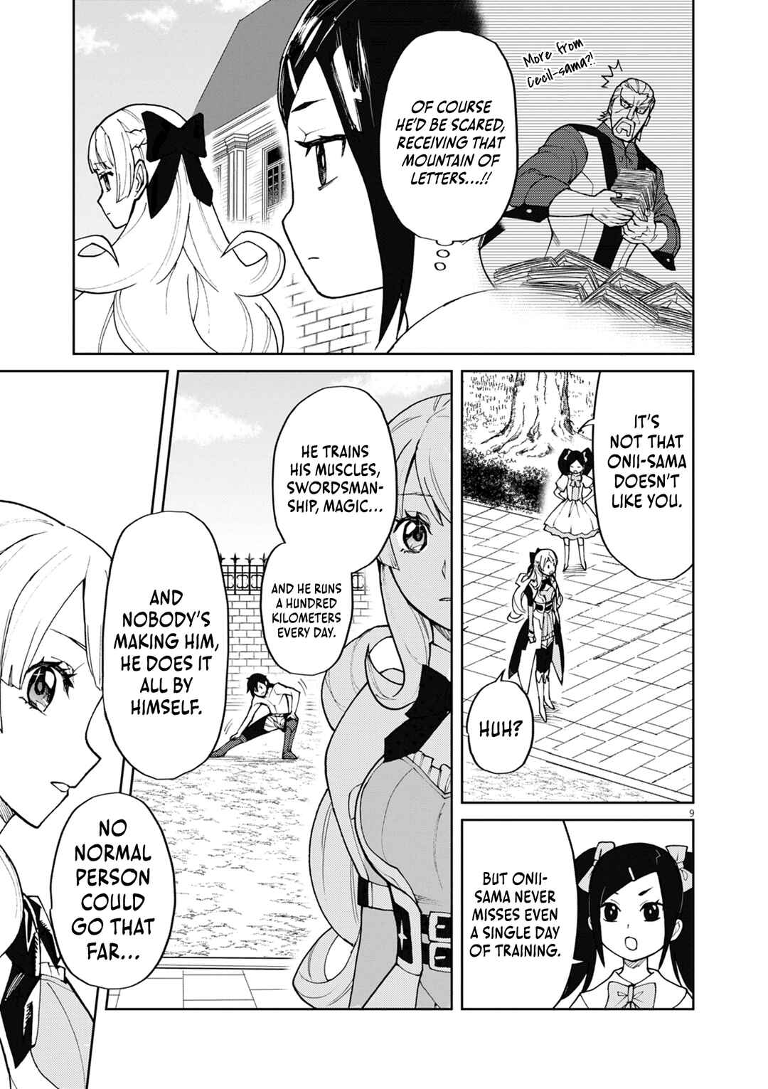 Page 10 Chapter 9 Game Akuyaku Kizoku ni Tensei Shita Ore wa, Chiito Kinniku de Musou Suru