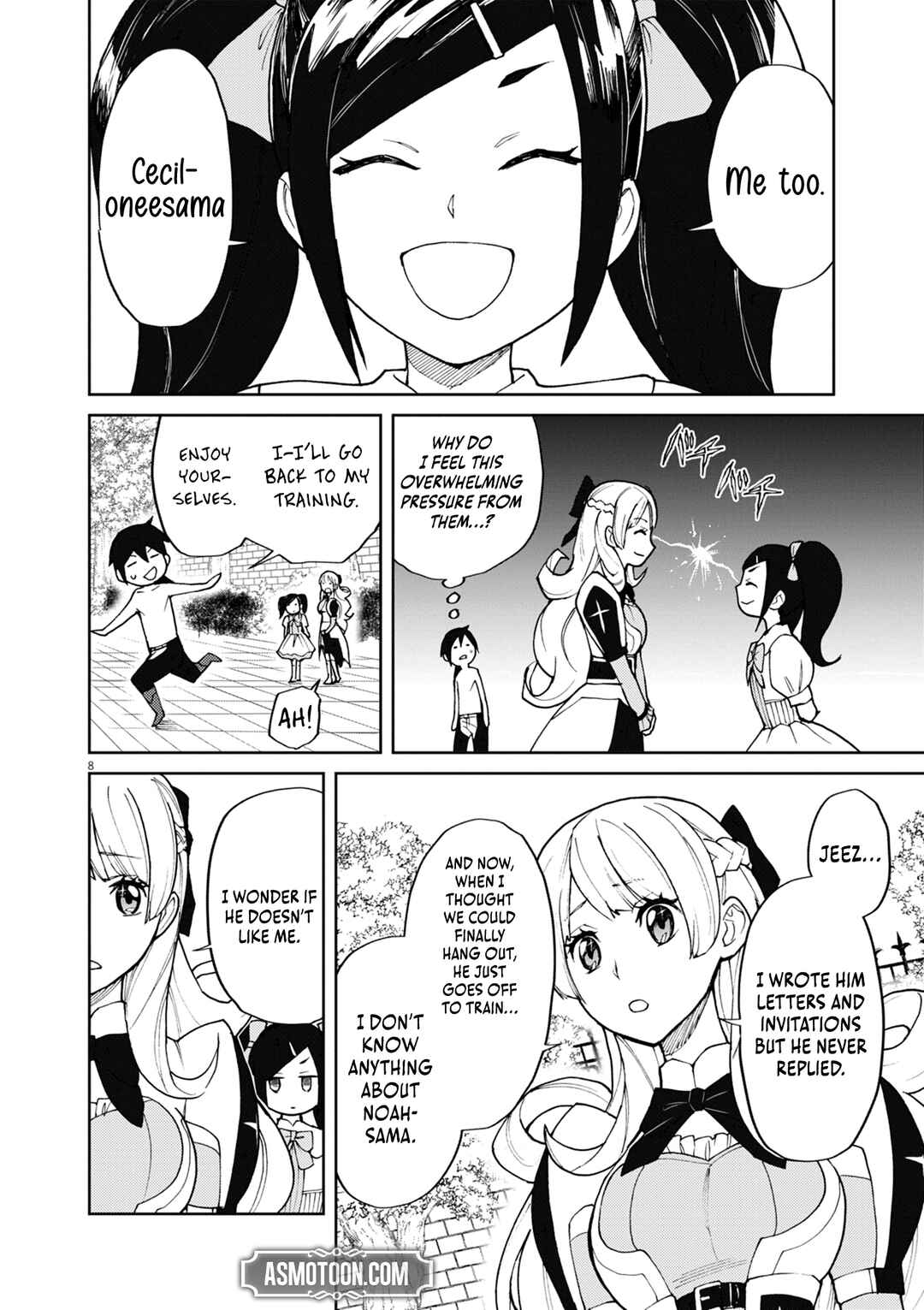 Page 9 Chapter 9 Game Akuyaku Kizoku ni Tensei Shita Ore wa, Chiito Kinniku de Musou Suru