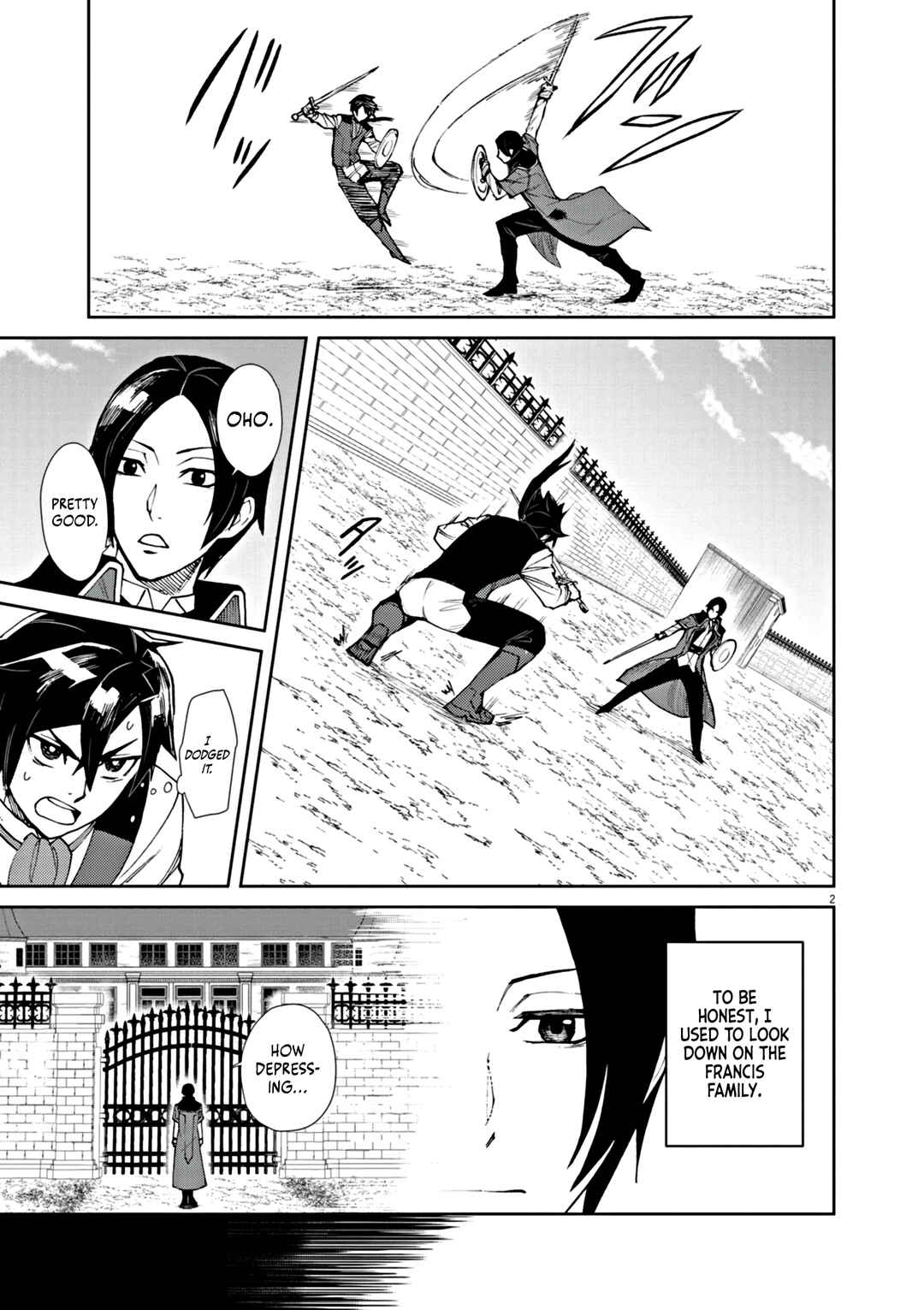 Page 3 Chapter 3 Game Akuyaku Kizoku ni Tensei Shita Ore wa, Chiito Kinniku de Musou Suru