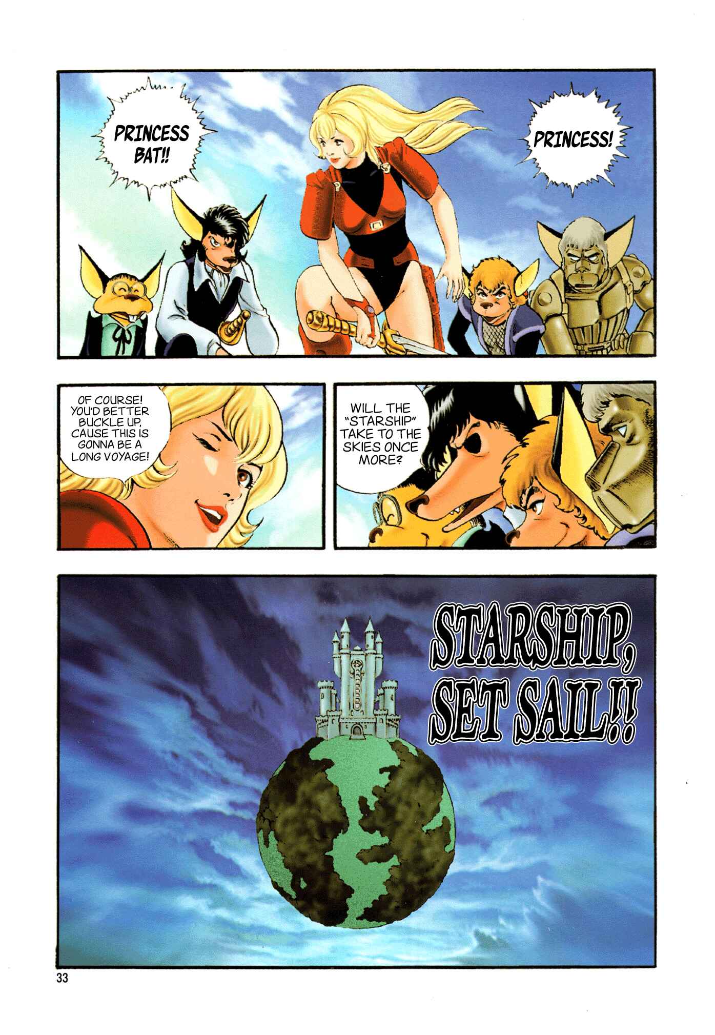 Page 35 Chapter 1 Black Knight Bat (Full Color Edition)