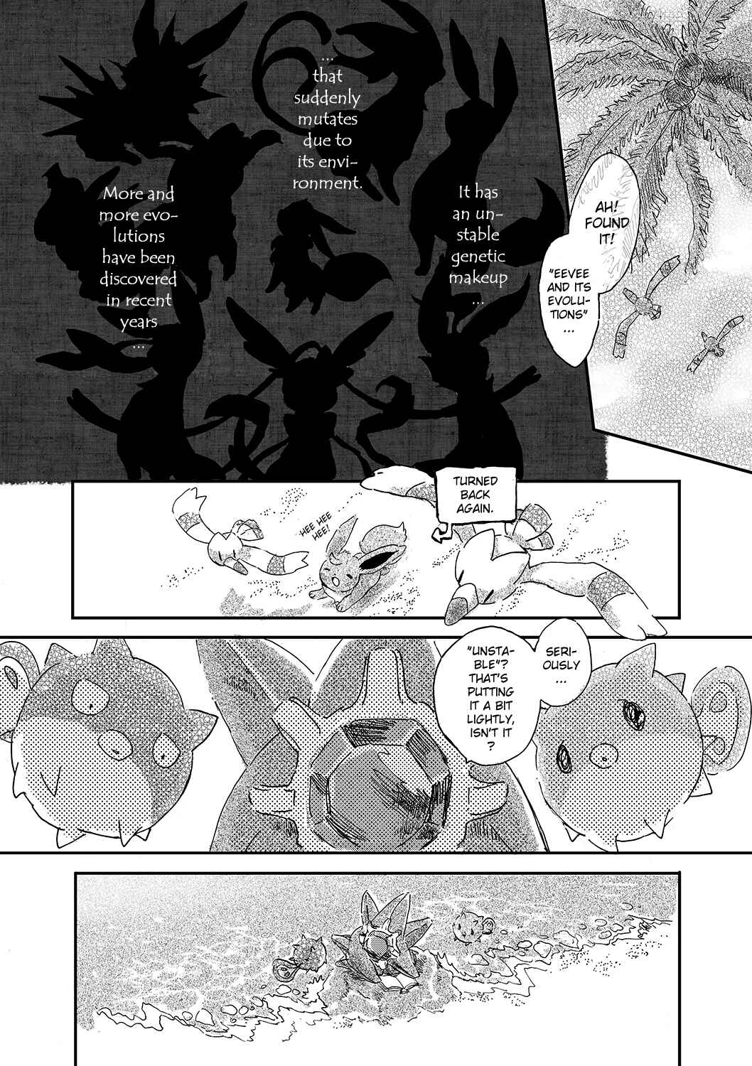 Page 6 Chapter 3 Pokemon - Someday, On the Star-Falling Sea (Doujinshi)