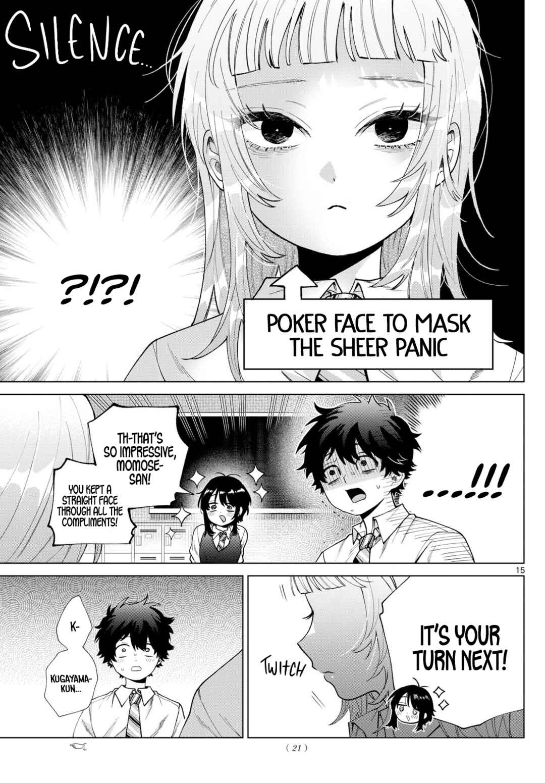 Page 15 Chapter 42 Momose Akira no Hatsukoi Hatan-chuu.