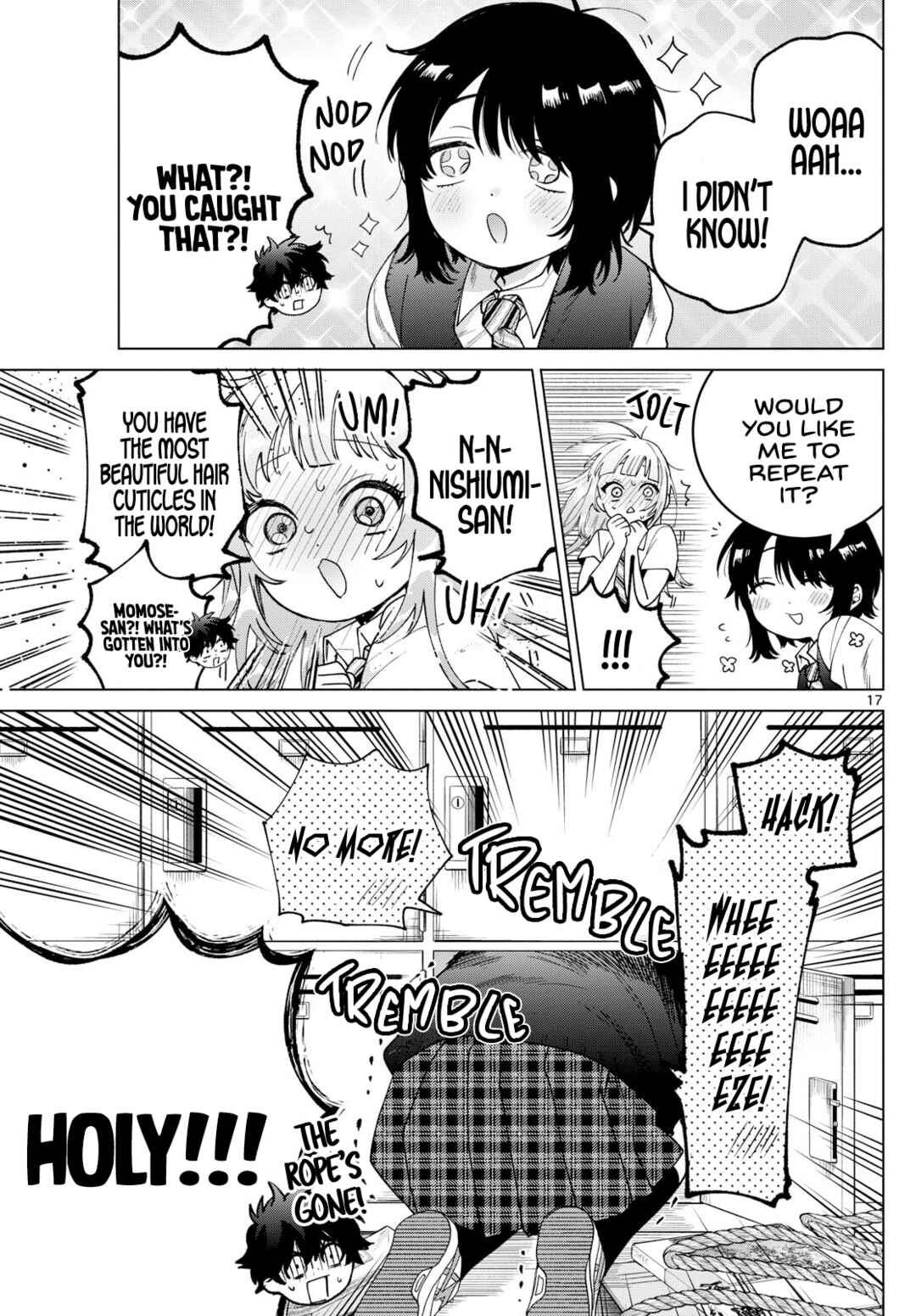 Page 17 Chapter 42 Momose Akira no Hatsukoi Hatan-chuu.