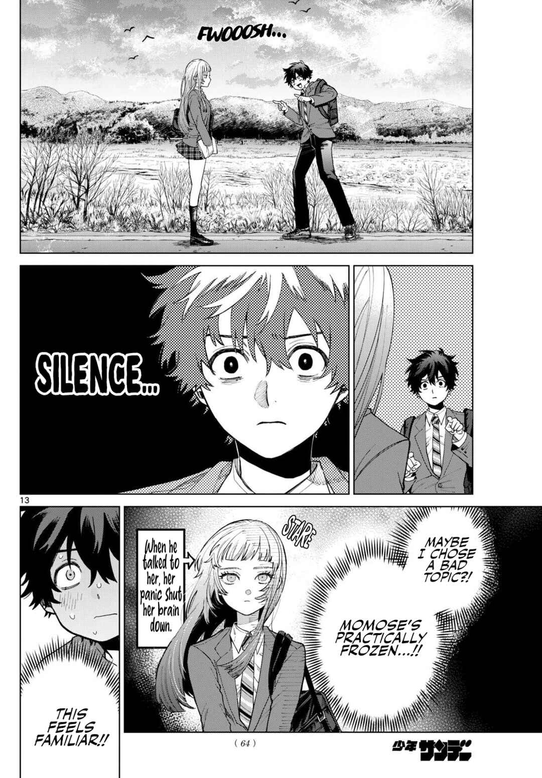 Page 13 Chapter 3 Momose Akira no Hatsukoi Hatan-chuu.