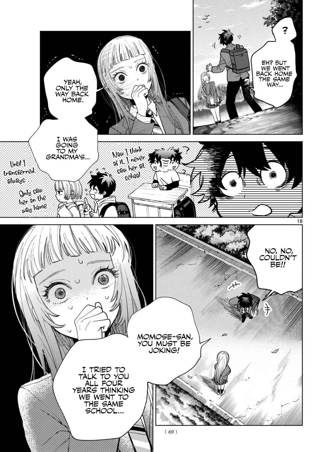 Page 18 Chapter 3 Momose Akira no Hatsukoi Hatan-chuu.