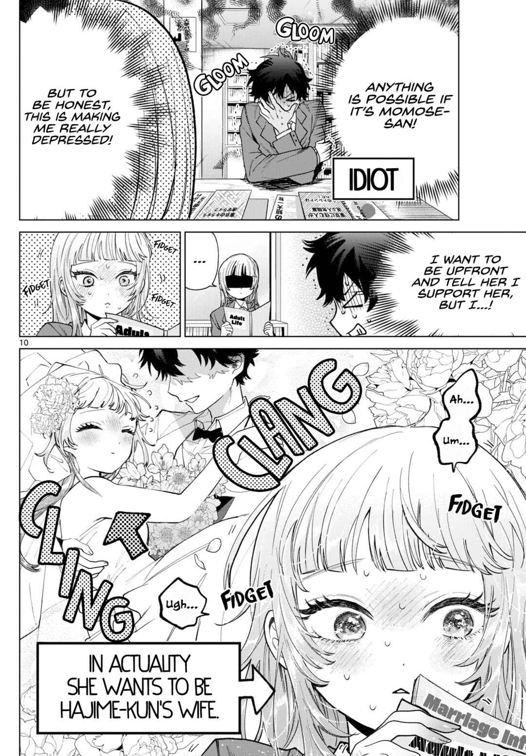 Page 10 Chapter 17 Momose Akira no Hatsukoi Hatan-chuu.