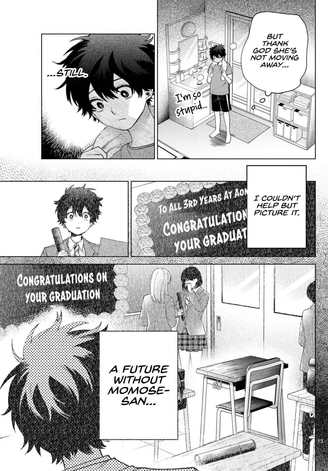 Page 13 Chapter 17 Momose Akira no Hatsukoi Hatan-chuu.