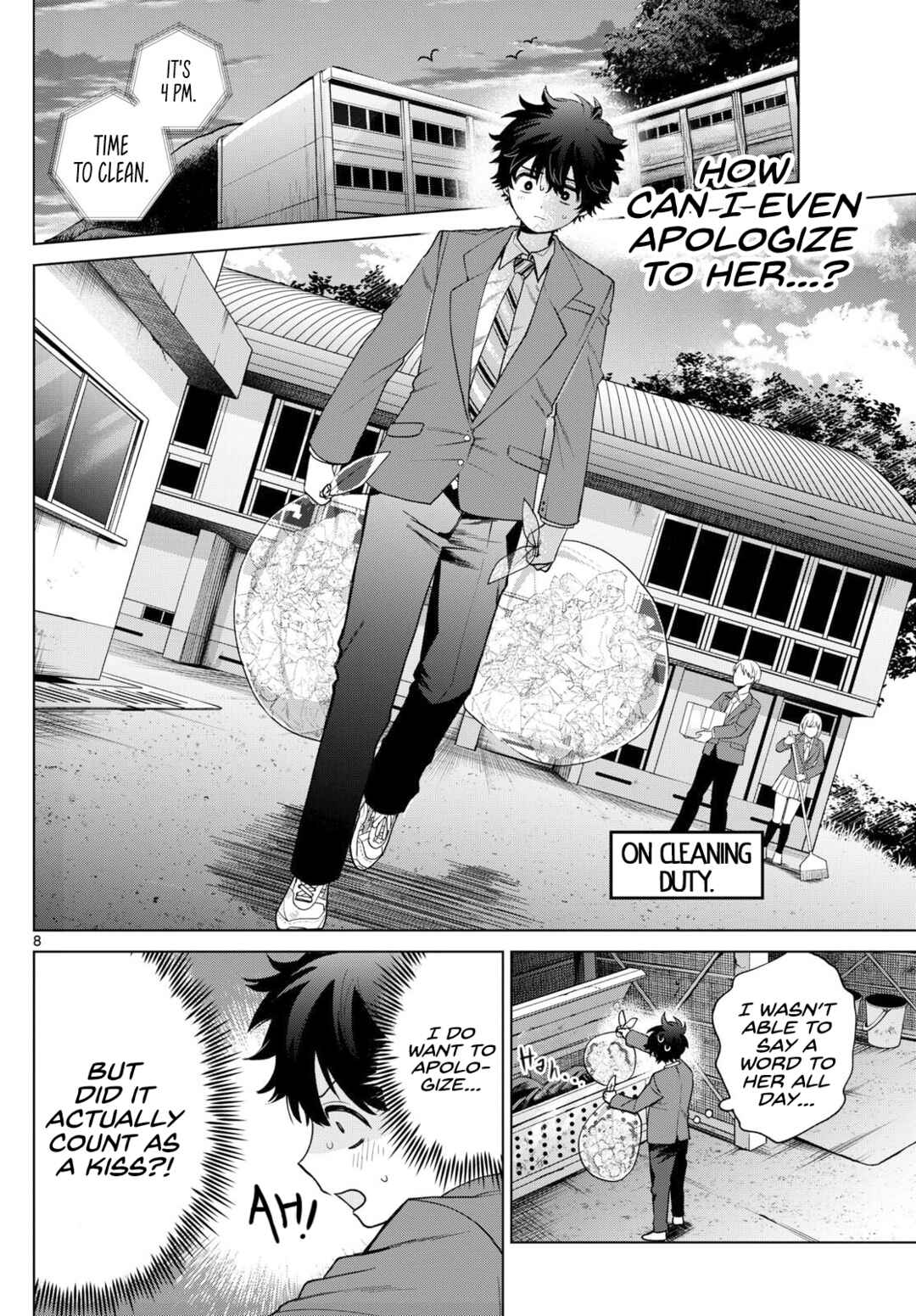 Page 8 Chapter 21 Momose Akira no Hatsukoi Hatan-chuu.